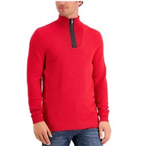 Alfani Men's Quarter-Zip Sweater